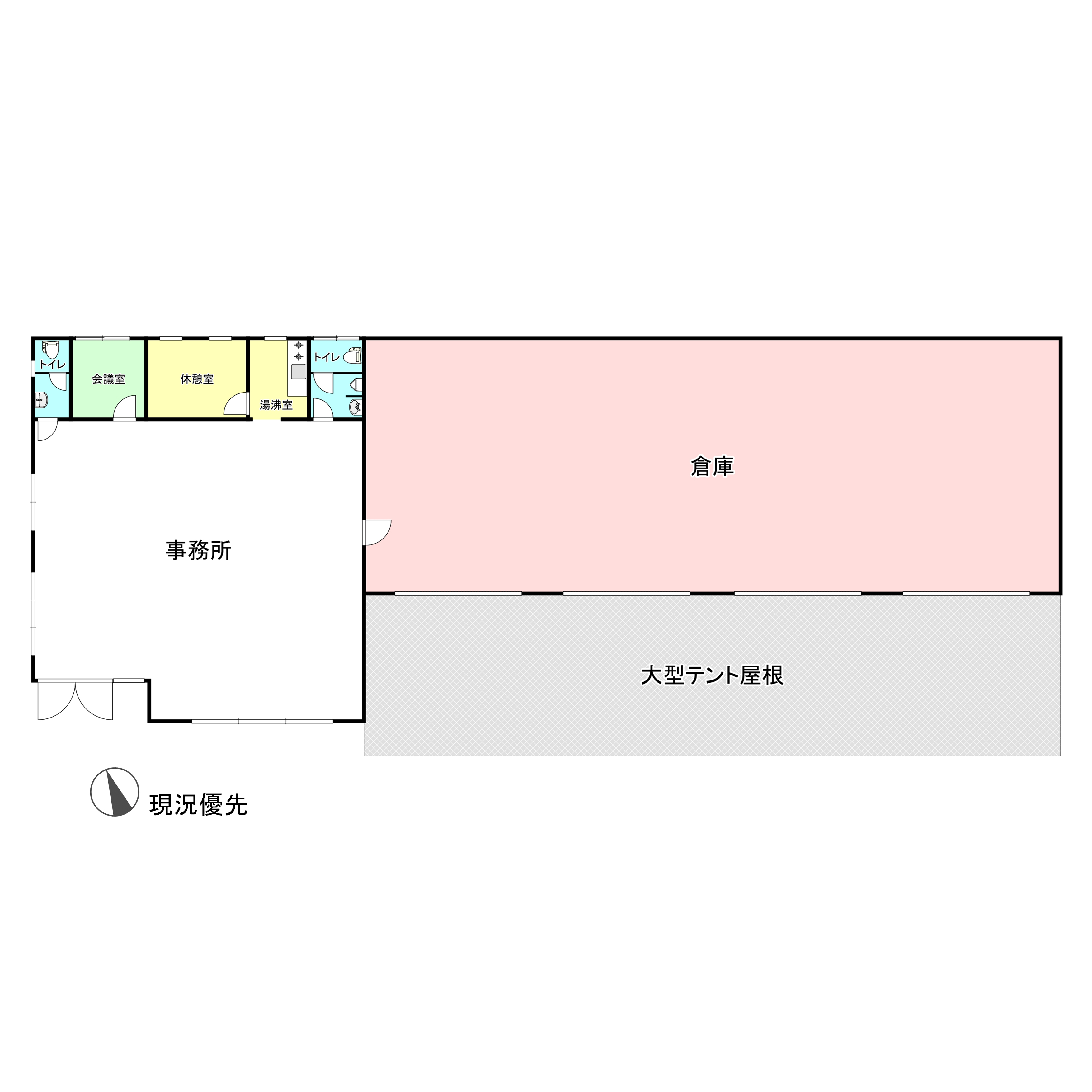 茅野市　葛井貸事務所・貸倉庫_サブ画像02